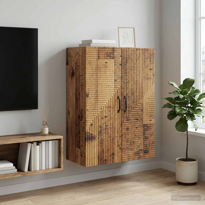 Mobiletto a muro Legno antico 66 x 34,5 x 90 cm | homemem39