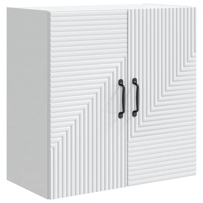 Mobiletto a muro Bianco 59 x 31 x 60 cm Legno ingegnerizzato | homemem39