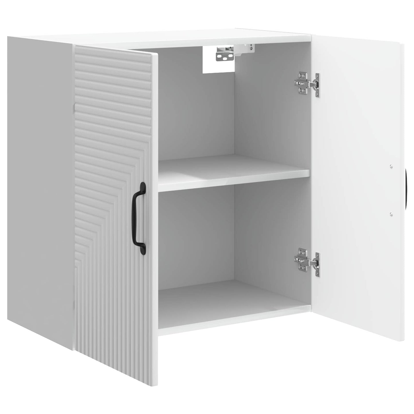 Mobiletto a muro Bianco Lucido 59 x 31 x 60 cm | homemem39