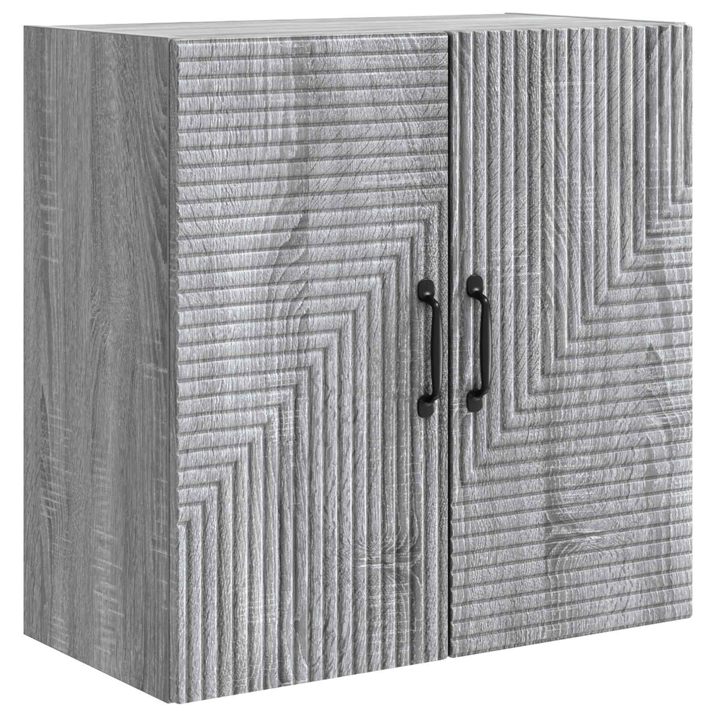 Mobiletto a muro Sonoma grigio 59 x 31 x 60 cm | homemem39