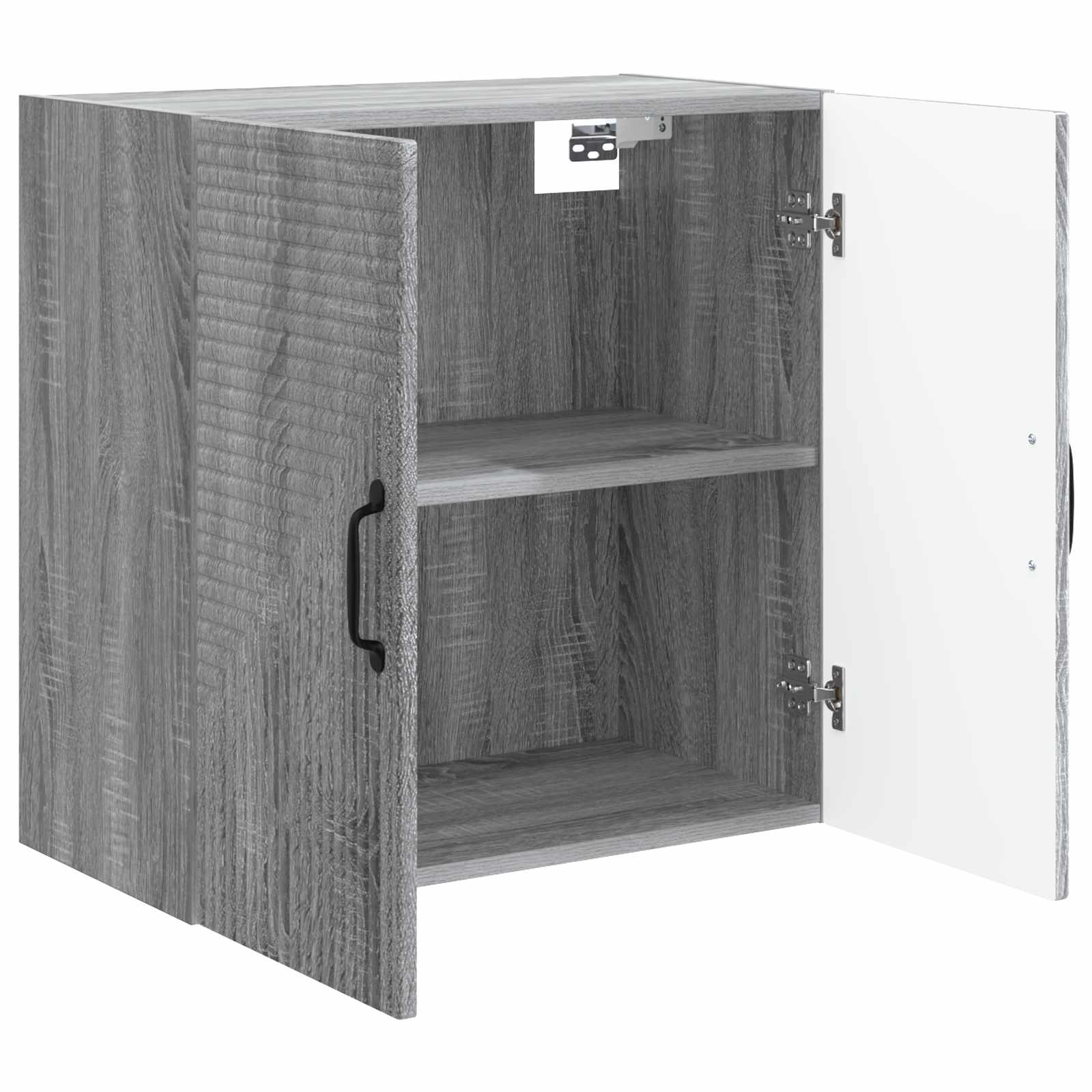 Mobiletto a muro Sonoma grigio 59 x 31 x 60 cm | homemem39