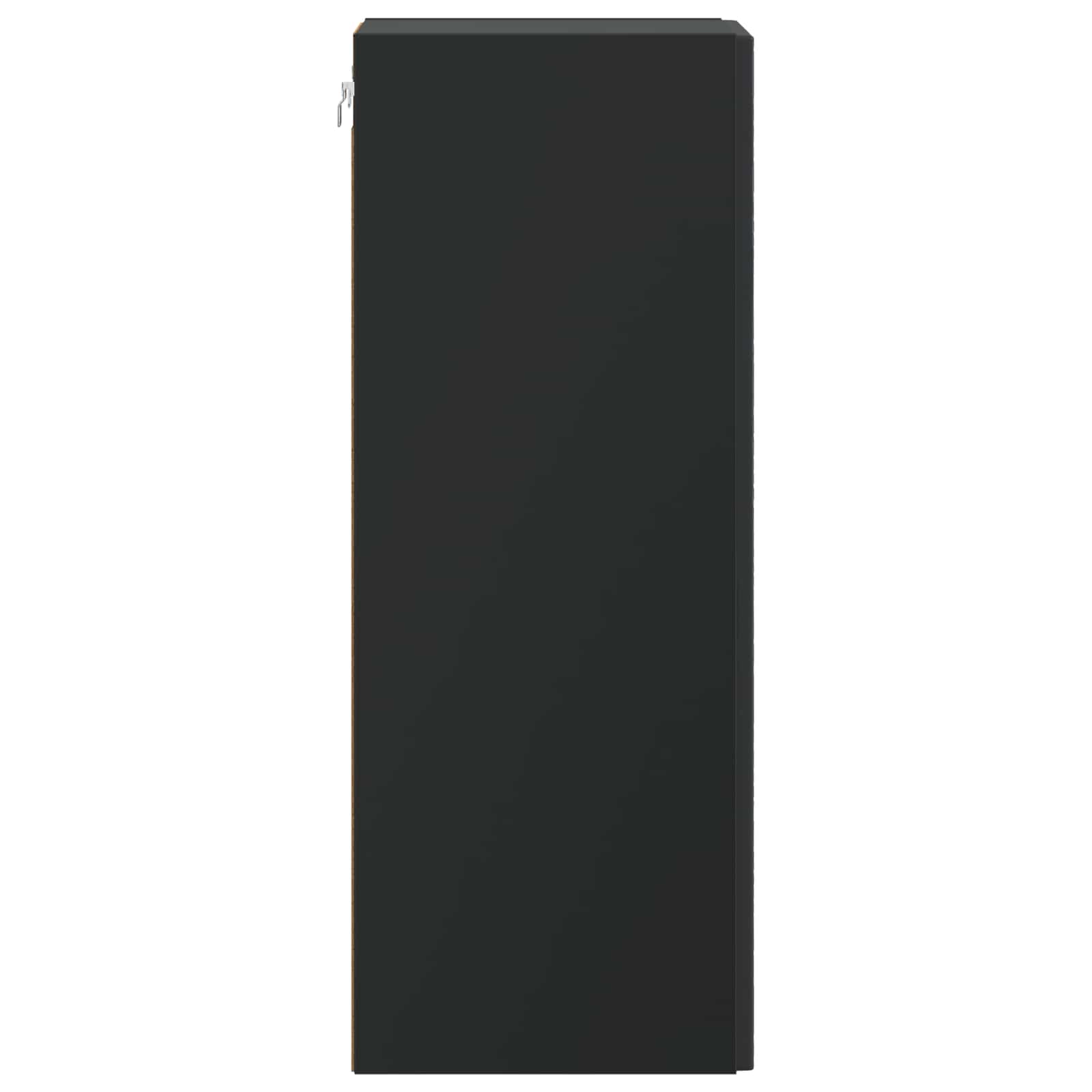 Mobiletto a muro Nero 33 x 34,5 x 90 cm Legno ingegnerizzato | homemem39