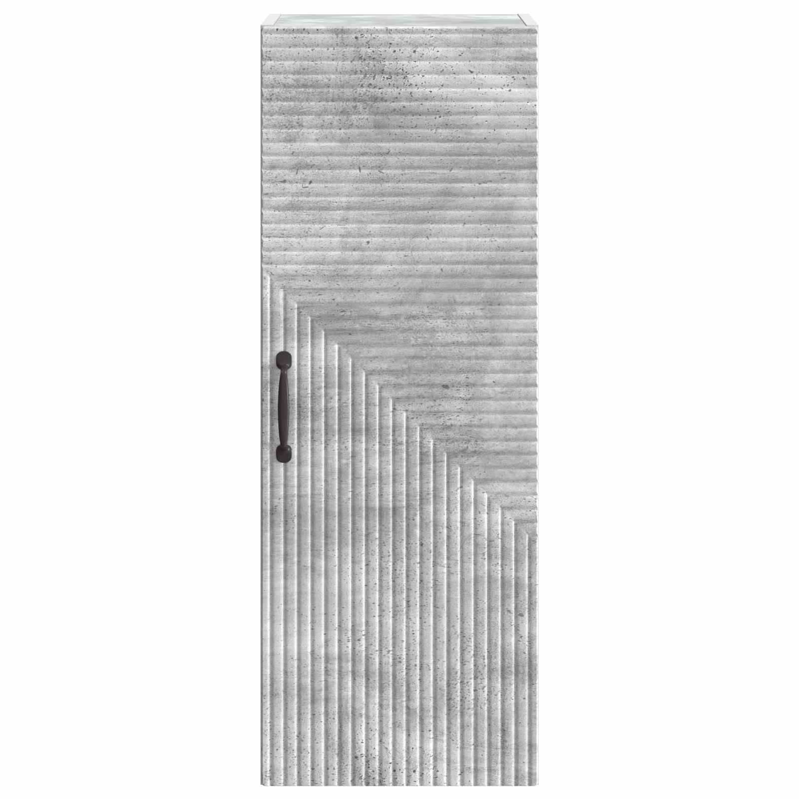 Mobiletto a muro Grigio Cemento 33 x 34,5 x 90 cm | homemem39
