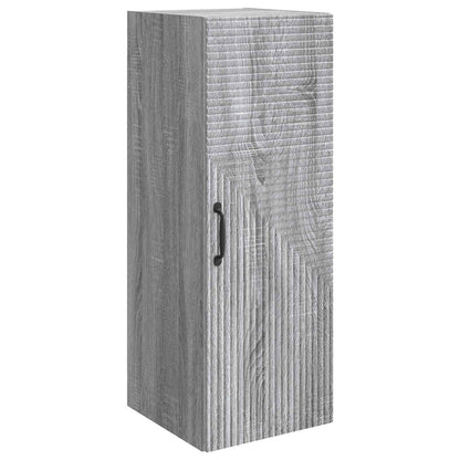Mobiletto a muro Sonoma grigio 33 x 34,5 x 90 cm | homemem39