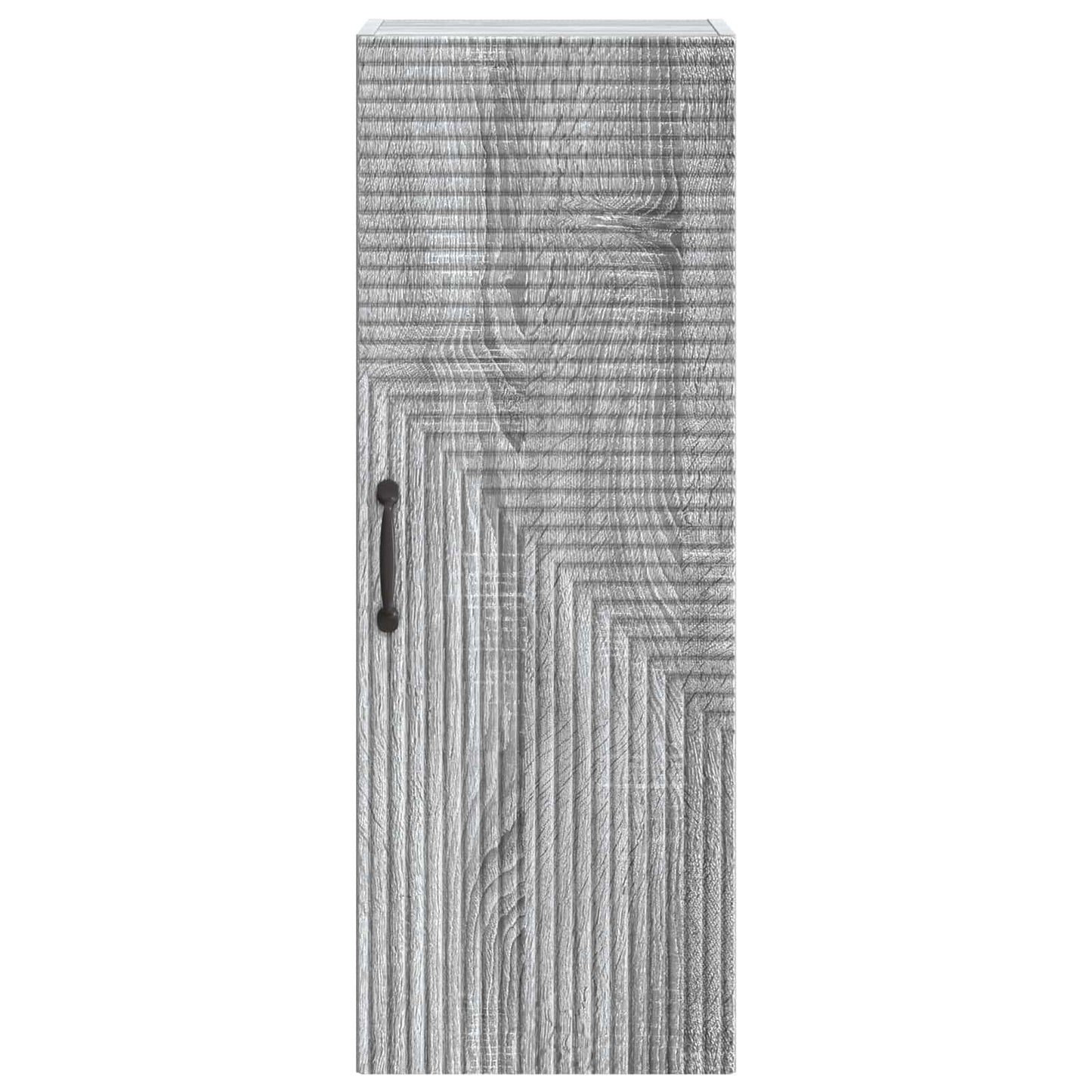Mobiletto a muro Sonoma grigio 33 x 34,5 x 90 cm | homemem39