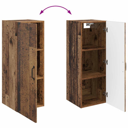 Mobiletto a muro Legno antico 33 x 34,5 x 90 cm | homemem39