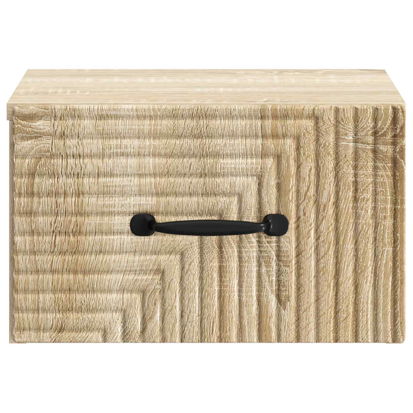 Mobiletto da notte a muro Rovere Sonoma 34,5 x 33 x 20 cm | homemem39