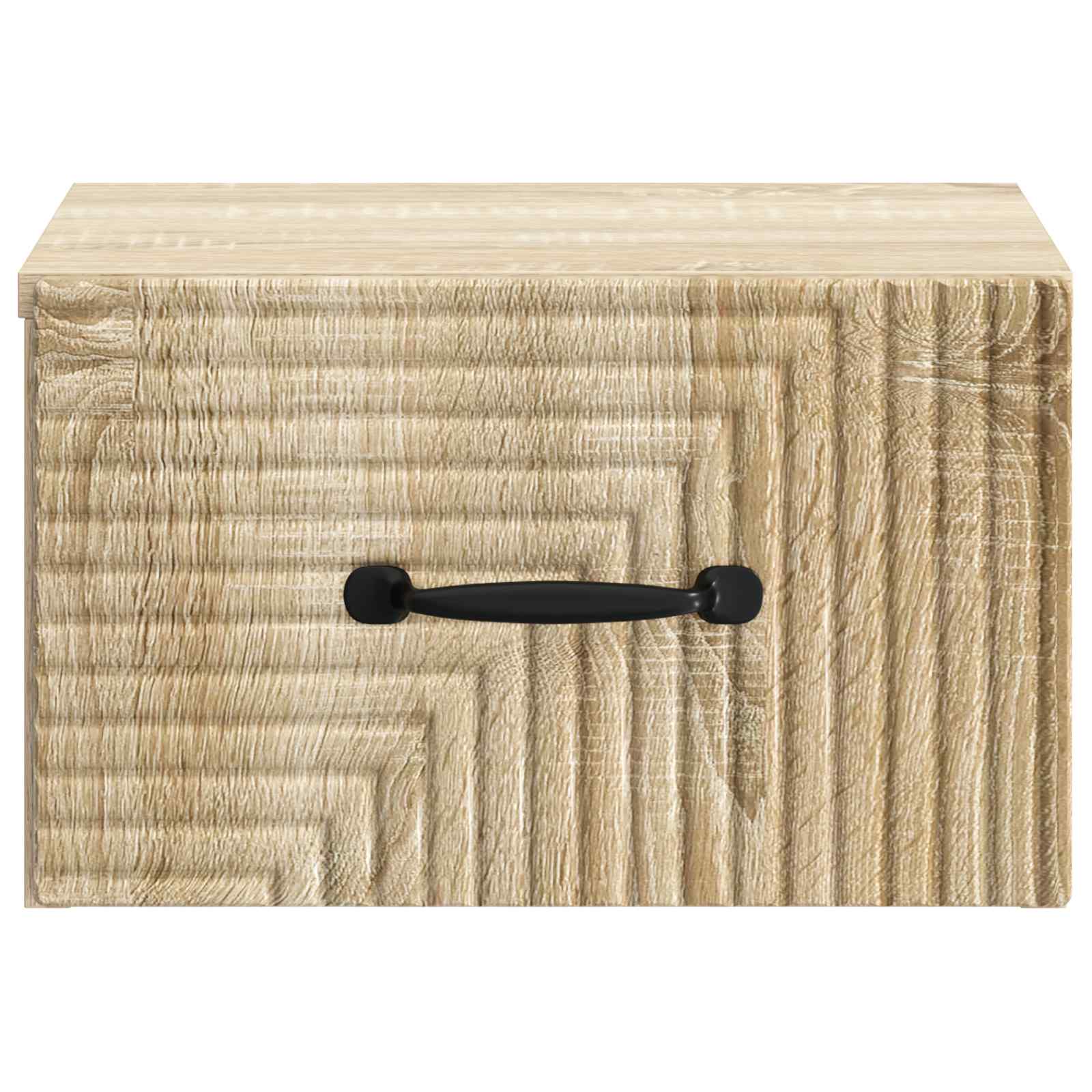 Mobiletto da notte a muro Rovere Sonoma 34,5 x 33 x 20 cm | homemem39