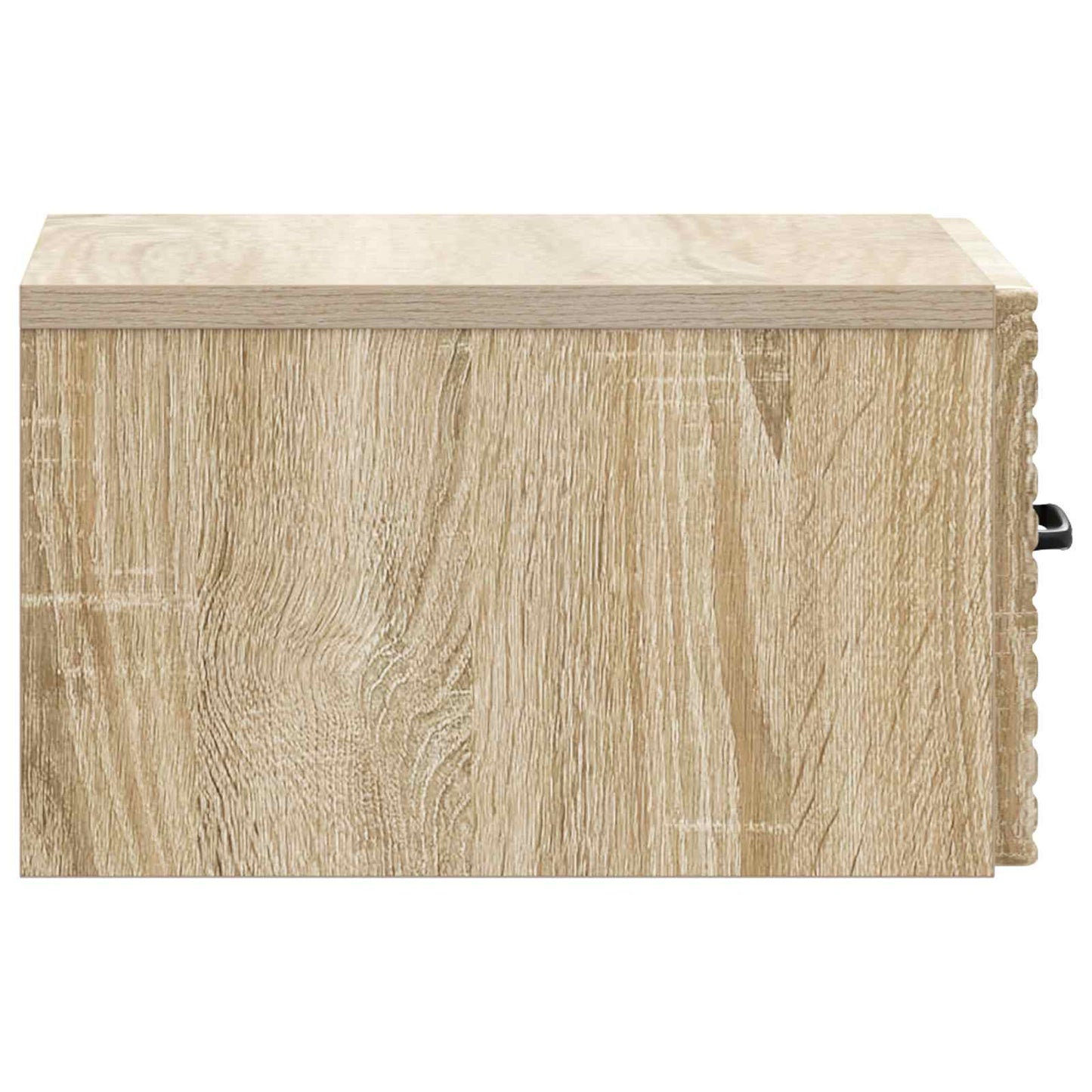 Mobiletto da notte a muro Rovere Sonoma 34,5 x 33 x 20 cm | homemem39