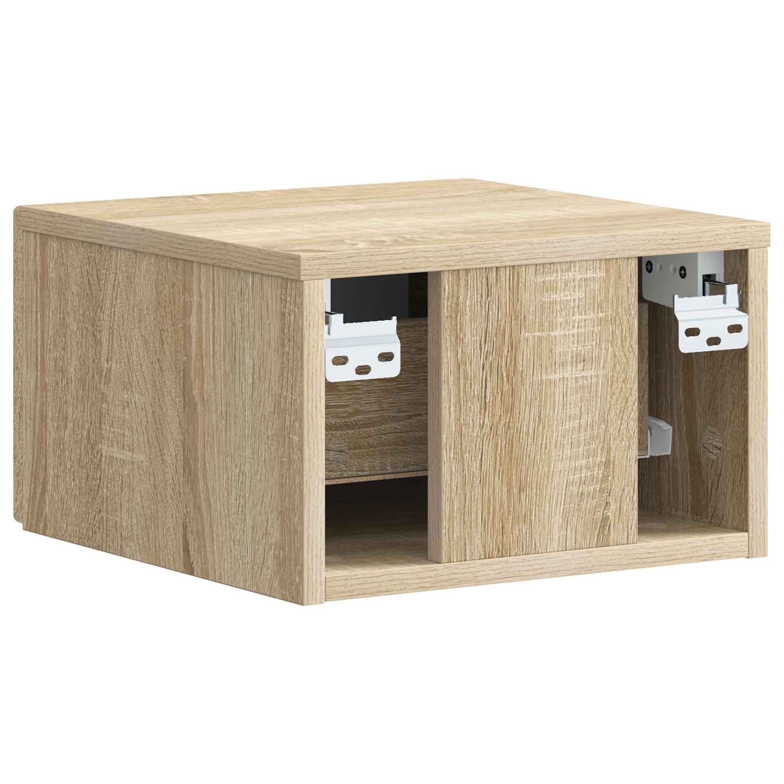 Mobiletto da notte a muro 2 pcs Rovere Sonoma 34,5 x 33 x 20 cm | homemem39