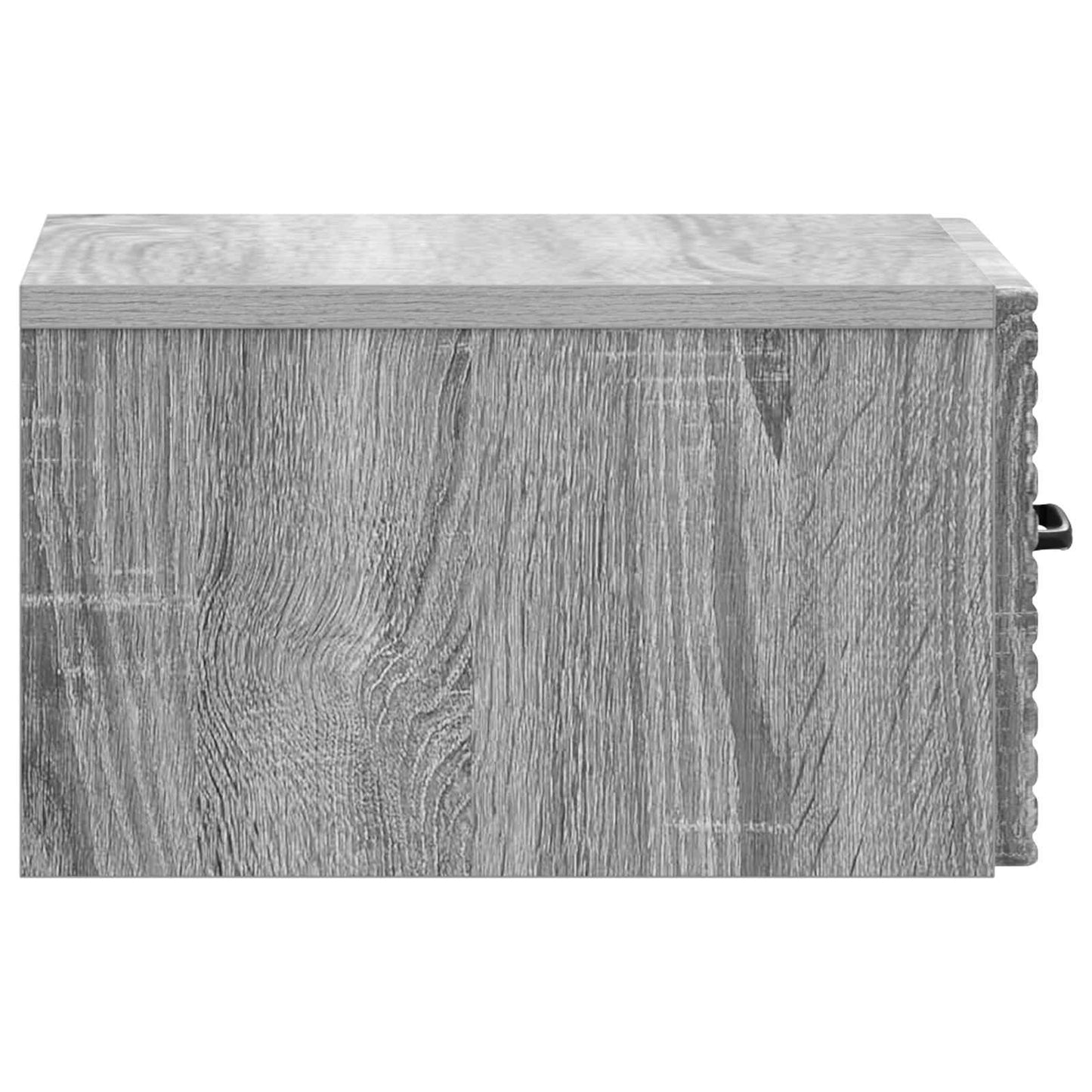 Mobiletto da notte a muro 2 pcs Grigio Sonoma 34,5 x 33 x 20 cm | homemem39