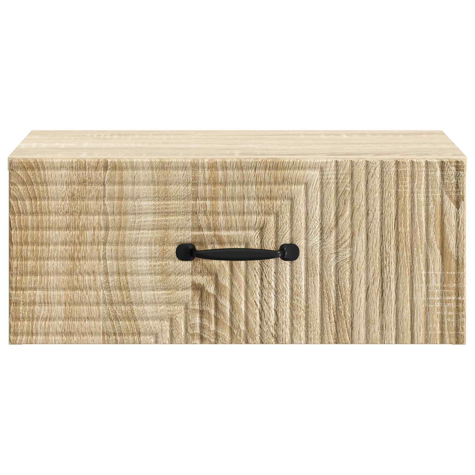 Mobiletto da notte a muro Rovere Sonoma 49 x 34,5 x 20 cm | homemem39