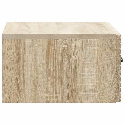 Mobiletto da notte a muro Rovere Sonoma 49 x 34,5 x 20 cm | homemem39