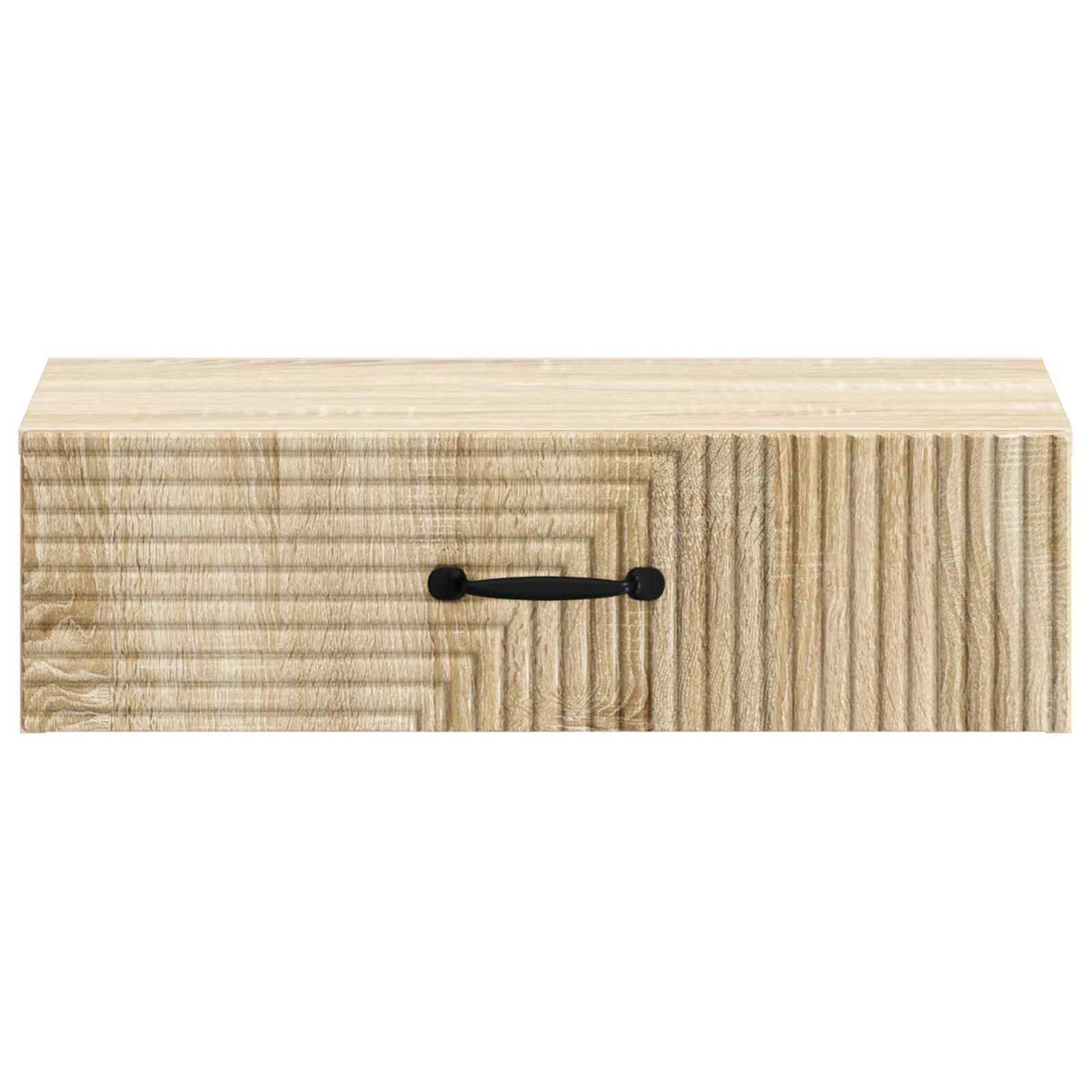 Tavolino da Parete Laterale 59 x 34,5 x 17 cm Rovere Sonoma - homemem39