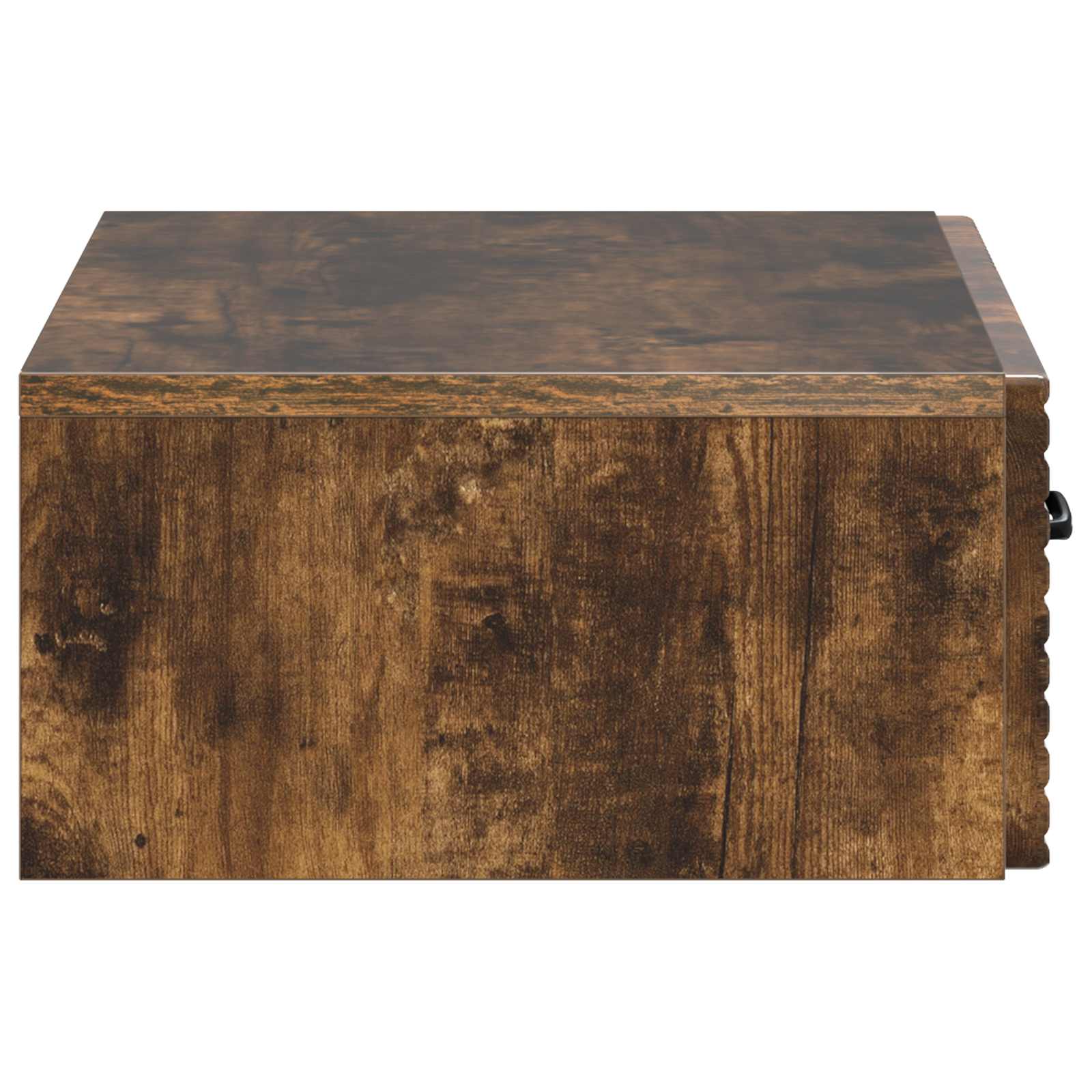 Tavolino da Parete Laterale Rovere Fumo 59 x 34,5 x 17 cm | homemem39