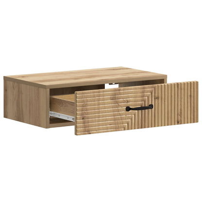 Tavolino da Parete Laterale Rovere Artigianale | homemem39