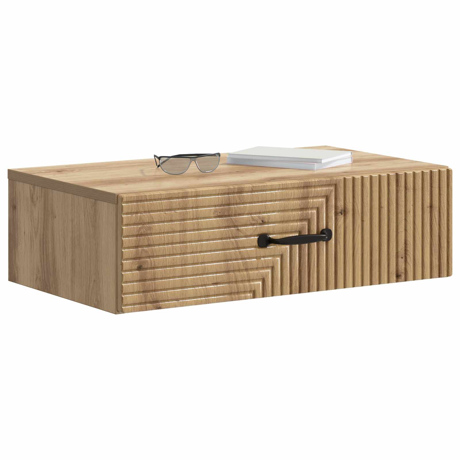 Tavolino da Parete Laterale Rovere Artigianale | homemem39