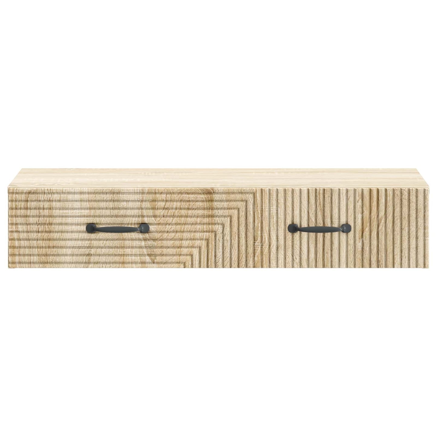 Tavolino da Parete Laterale Rovere Sonoma 87,5 x 34,5 x 17 cm | homemem39