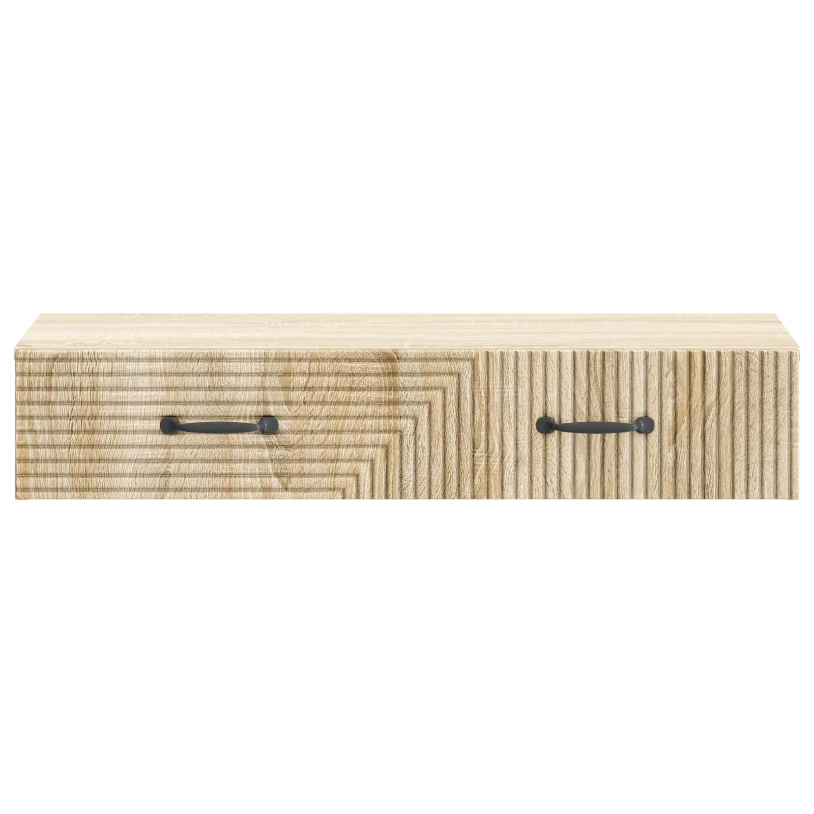 Tavolino da Parete Laterale Rovere Sonoma 87,5 x 34,5 x 17 cm | homemem39