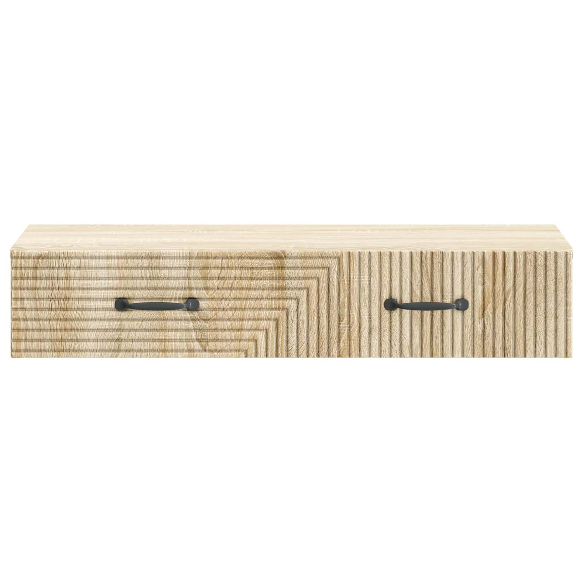 Tavolino da Parete Laterale 87,5 x 34,5 x 17 cm Rovere Sonoma - homemem39