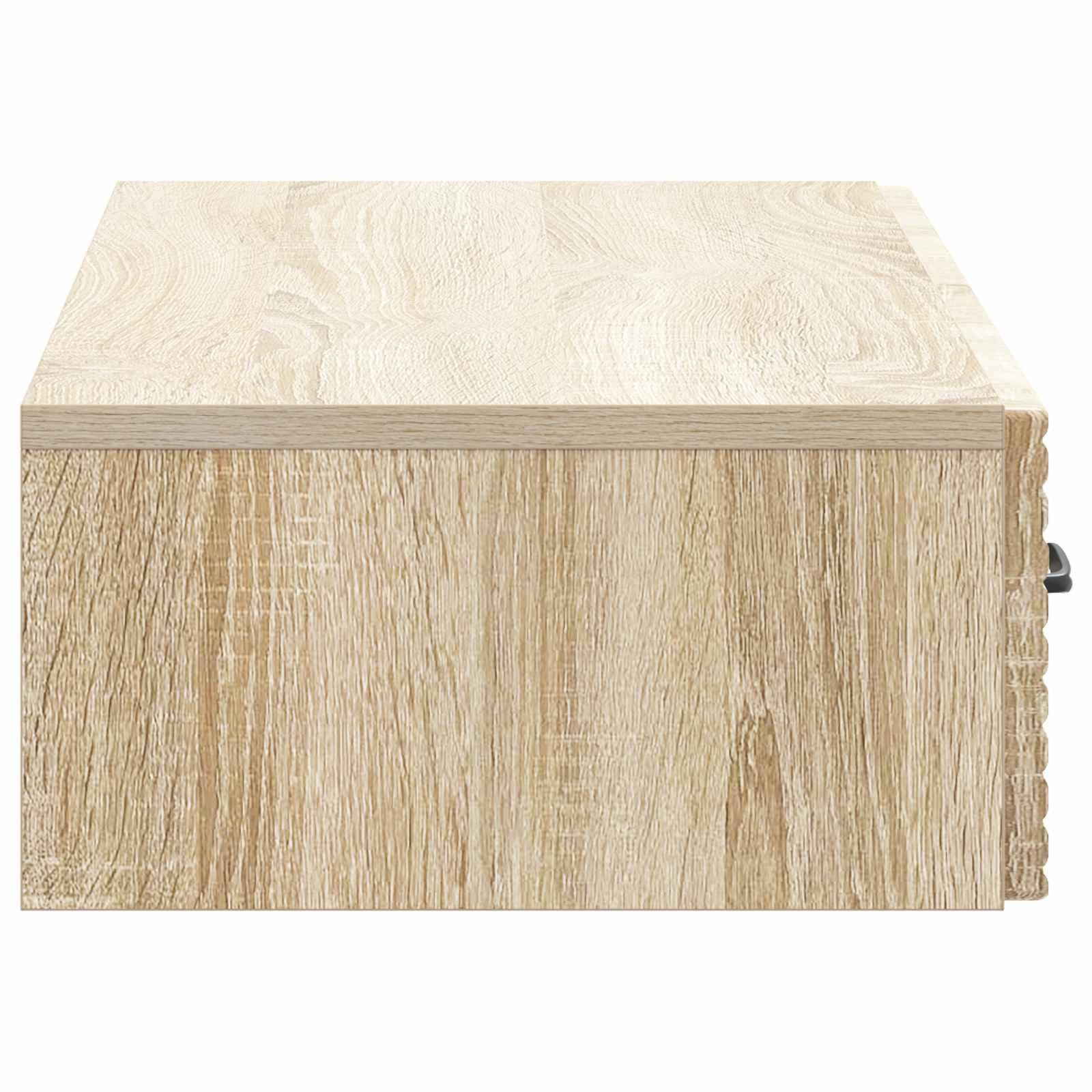 Tavolino da Parete Laterale Rovere Sonoma 87,5 x 34,5 x 17 cm | homemem39