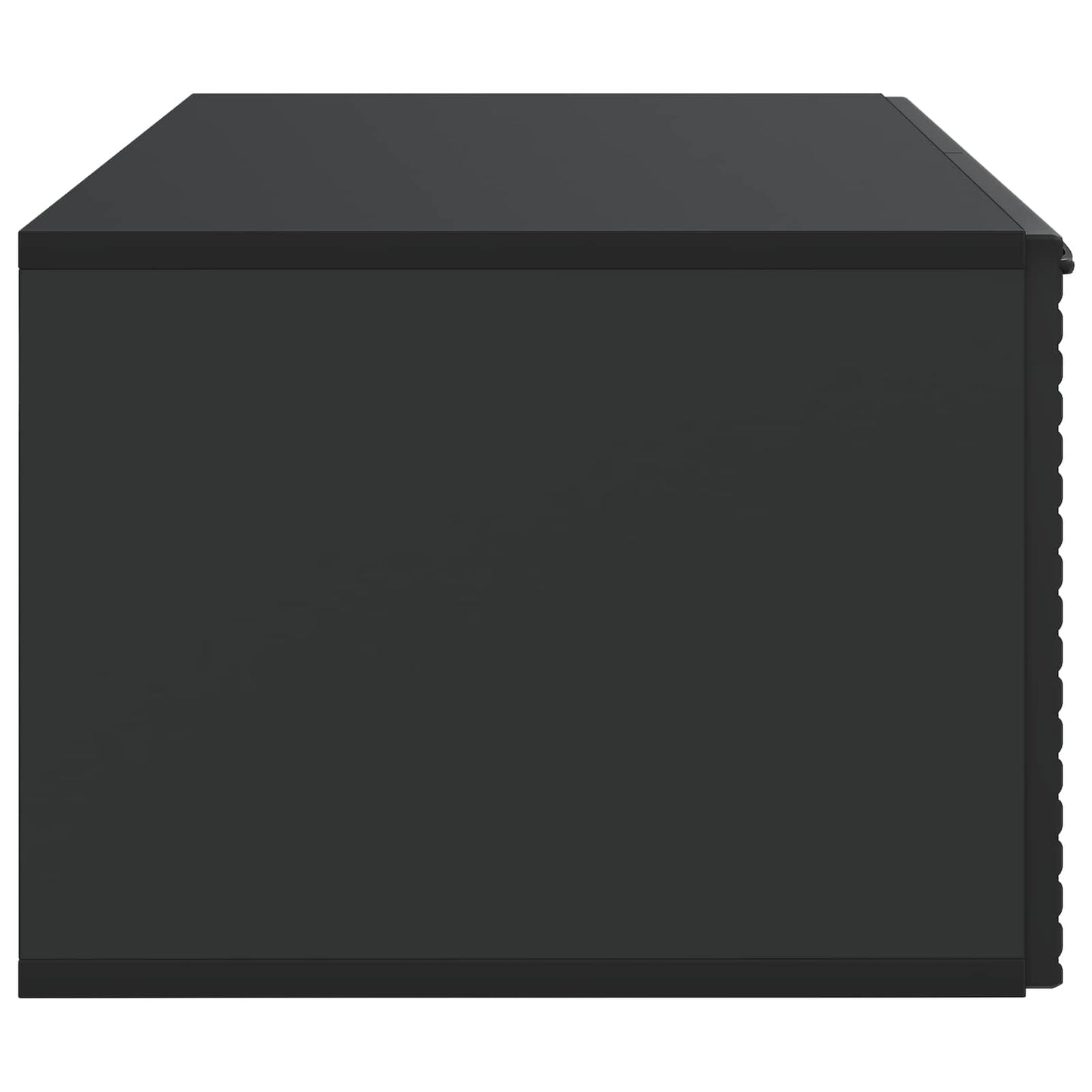 Mobile Porta TV da Muro Nero 59,5 x 41 x 30 cm | homemem39