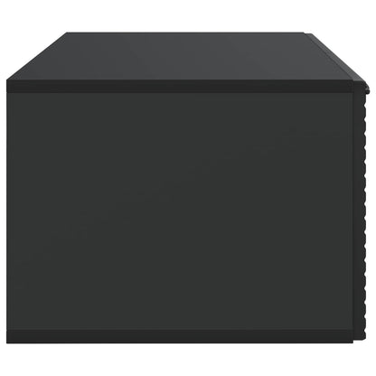 Mobile Porta TV da Muro Nero 59,5 x 41 x 30 cm | homemem39