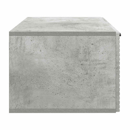 Mobile Porta TV da Muro Grigio Cemento 59,5 x 41 x 30 cm