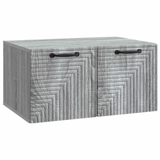 Mobile Porta TV da Muro Grigio Sonoma 59,5 x 41 x 30 cm