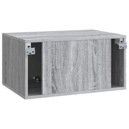 Mobile Porta TV da Muro Grigio Sonoma 59,5 x 41 x 30 cm