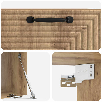 Mobile Porta TV da Muro 59,5 x 41 x 30 cm Rovere Artigianale