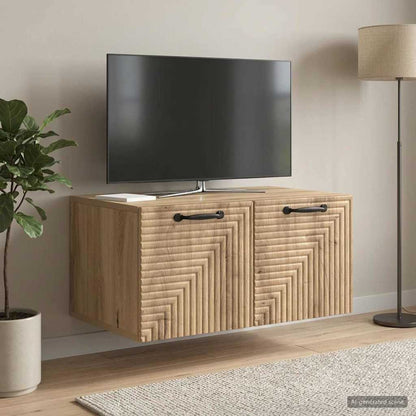 Mobile Porta TV da Muro 59,5 x 41 x 30 cm Rovere Artigianale