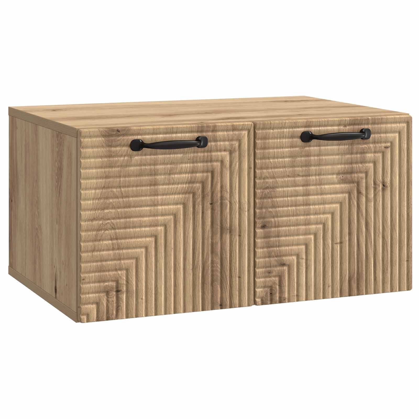 Mobile Porta TV da Muro Rovere Artigianale 59,5 x 41 x 30 cm | homemem39