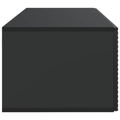 Mobile Porta TV da Muro Nero 78,5 x 41 x 30 cm | homemem39