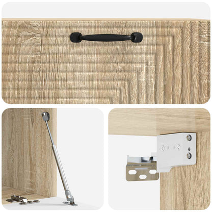 Mobile Porta TV da Muro Rovere Sonoma 78,5 x 41 x 30 cm | homemem39