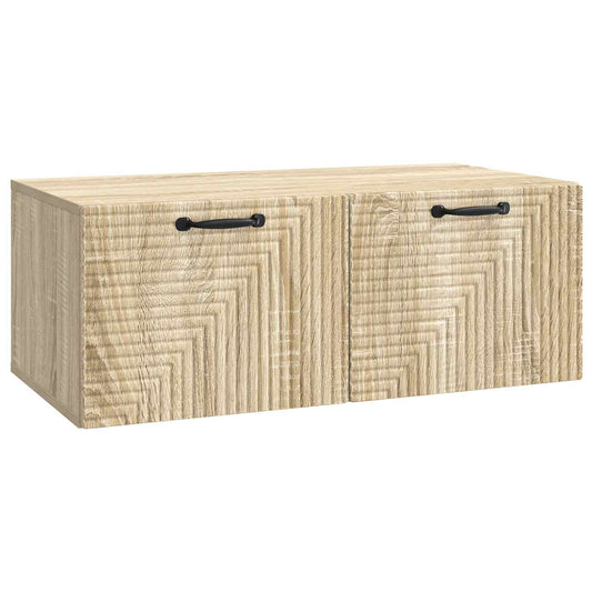 Mobile Porta TV da Muro Rovere Sonoma 78,5 x 41 x 30 cm | homemem39