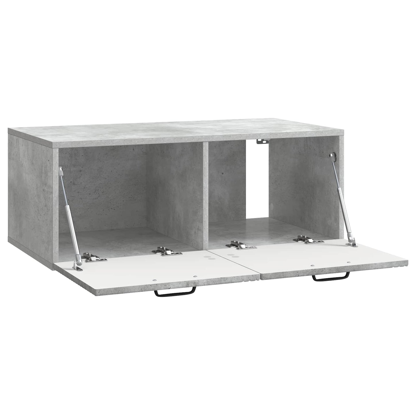 Mobile Porta TV da Muro Grigio Cemento 78,5 x 41 x 30 cm
