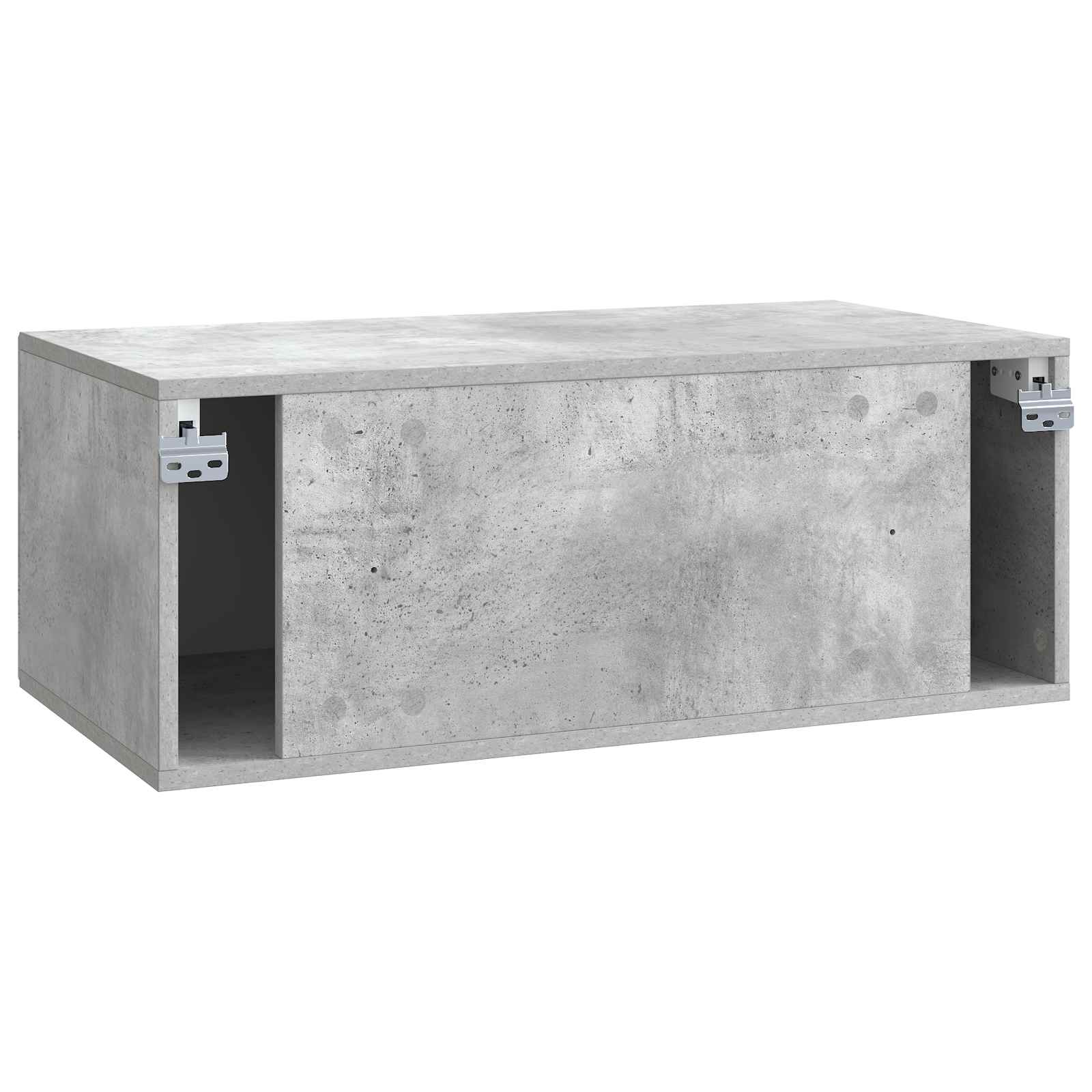 Mobile Porta TV da Muro Grigio Cemento 78,5 x 41 x 30 cm | homemem39