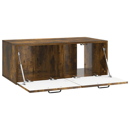 Mobile Porta TV da Muro Rovere Fumo 78,5 x 41 x 30 cm | homemem39