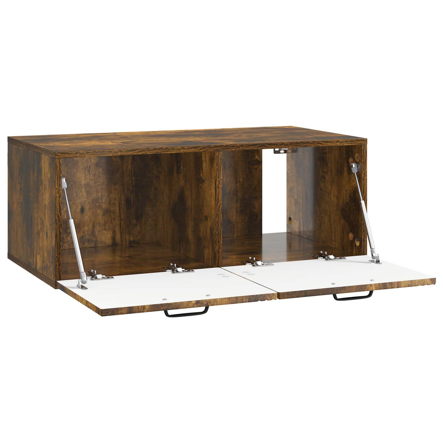 Mobile Porta TV da Muro Rovere Fumo 78,5 x 41 x 30 cm