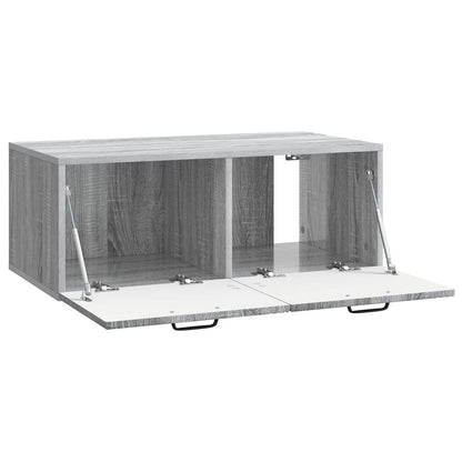 Mobile Porta TV da Muro Grigio Sonoma 78,5 x 41 x 30 cm