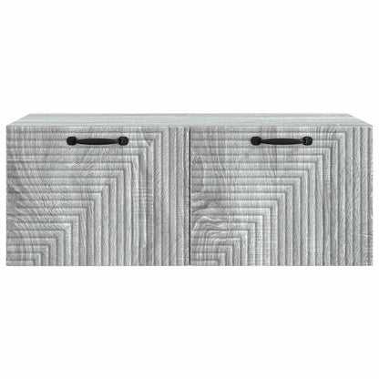 Mobile Porta TV da Muro Grigio Sonoma 78,5 x 41 x 30 cm | homemem39