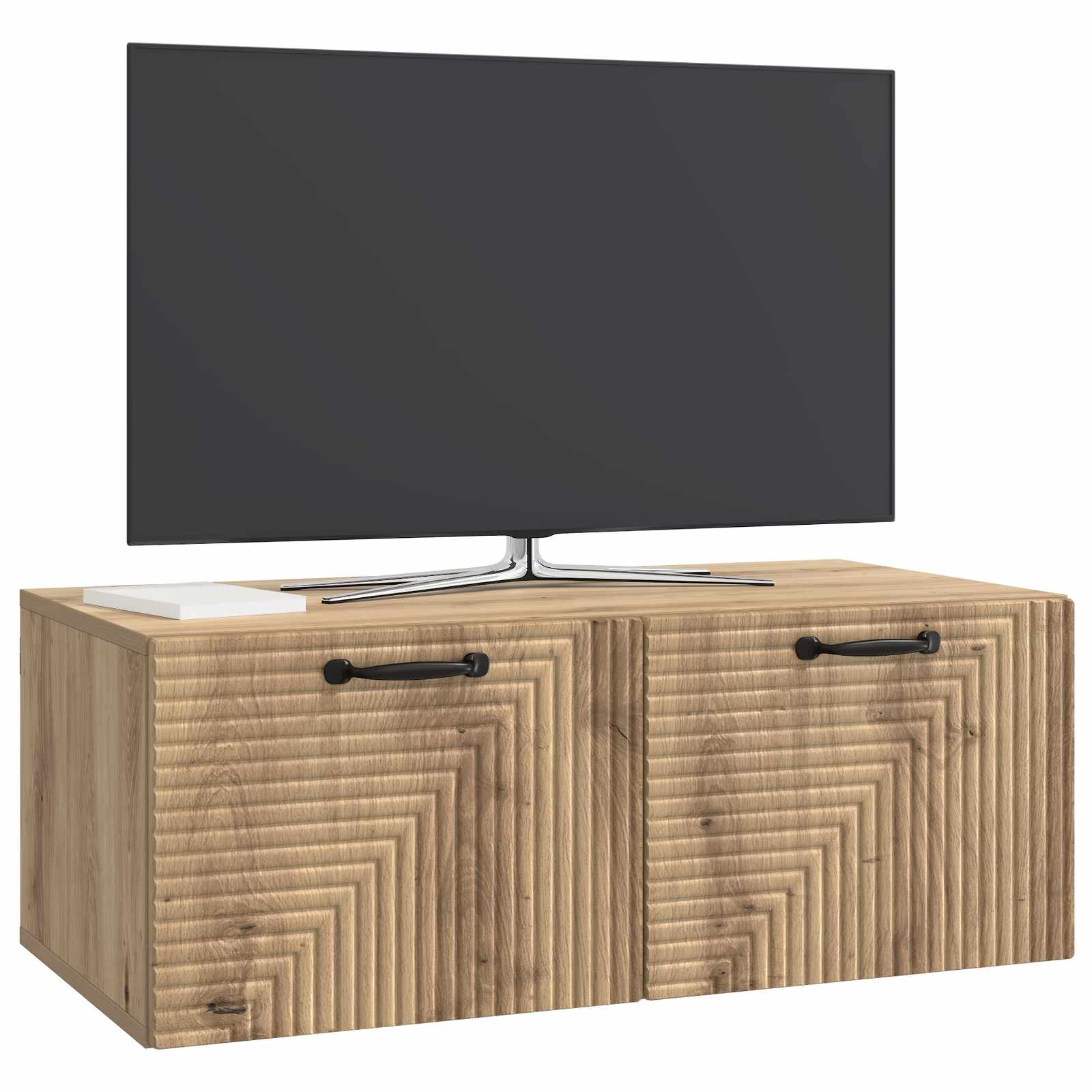 Mobile Porta TV da Muro Rovere Artigianale 78,5 x 41 x 30 cm | homemem39