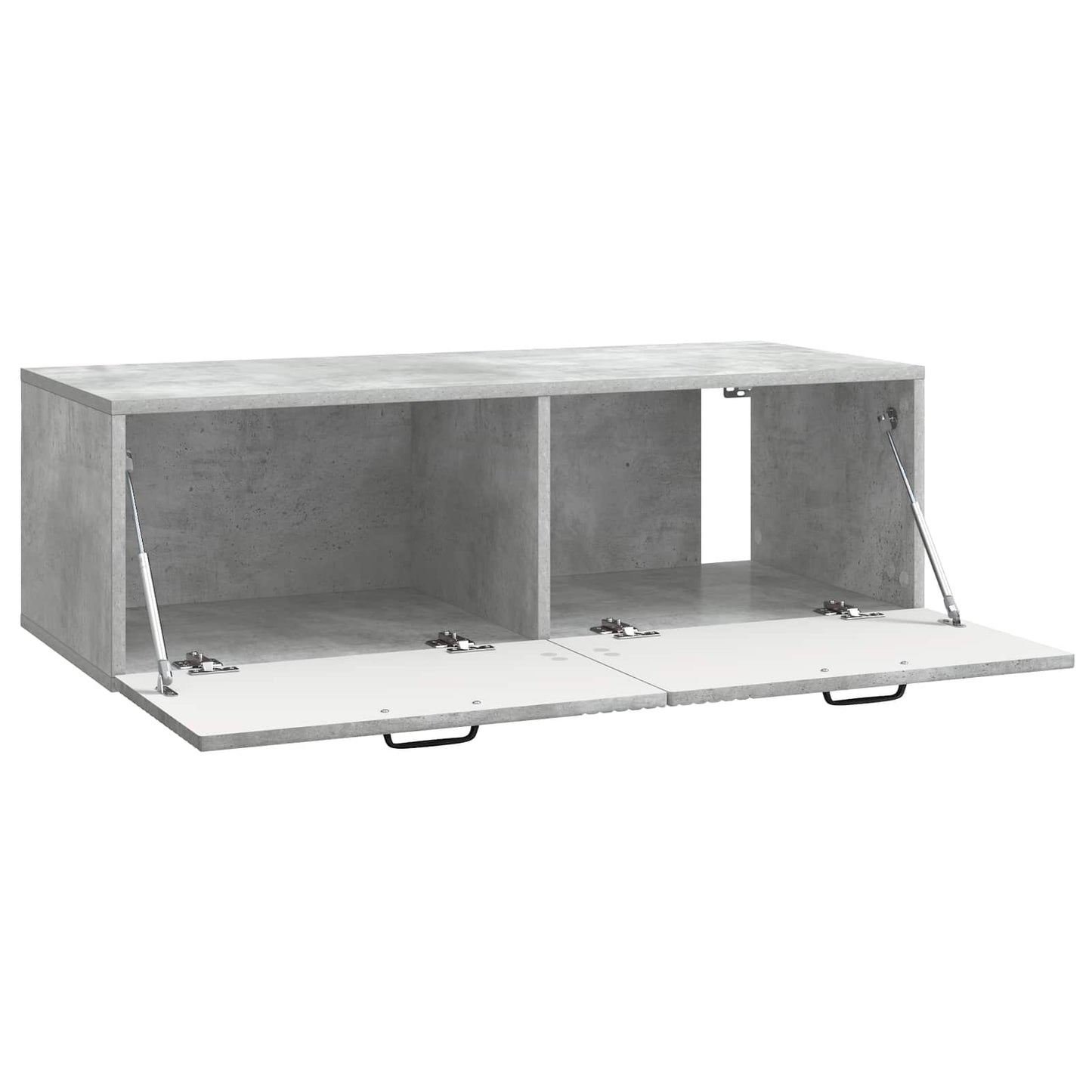 Mobile Porta TV da Muro Grigio Cemento 98 x 41 x 30 cm