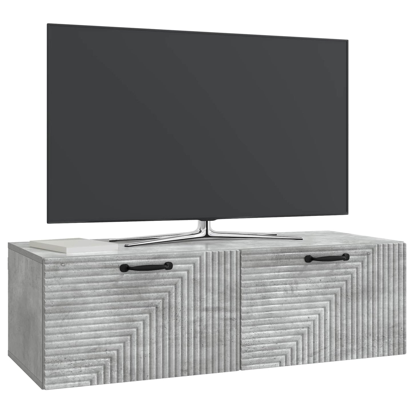 Mobile Porta TV da Muro Grigio Cemento 98 x 41 x 30 cm | homemem39
