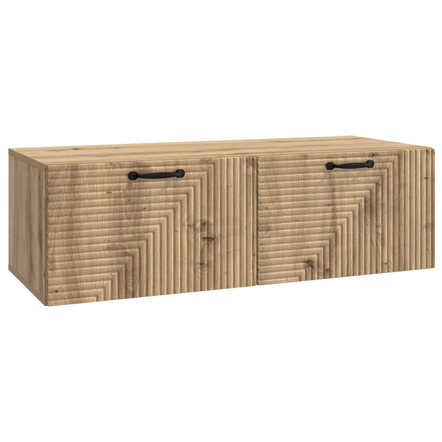 Mobile Porta TV da Muro Rovere Artigianale 98 x 41 x 30 cm | homemem39