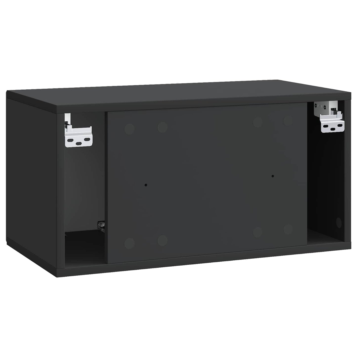Mobile Porta TV da Muro Nero 59,5 x 31 x 30 cm | homemem39