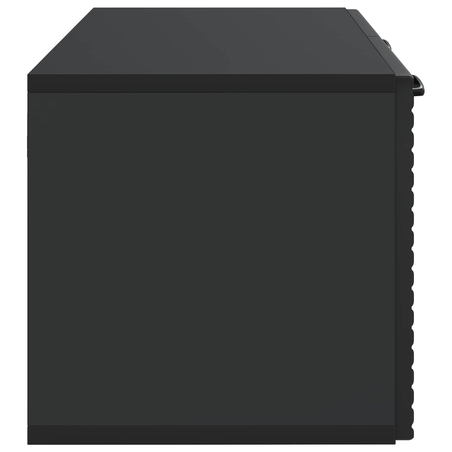 Mobile Porta TV da Muro Nero 59,5 x 31 x 30 cm | homemem39