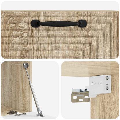 Mobile Porta TV da Muro Rovere Sonoma 59,5 x 31 x 30 cm