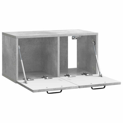 Mobile Porta TV da Muro Grigio Cemento 59,5 x 31 x 30 cm